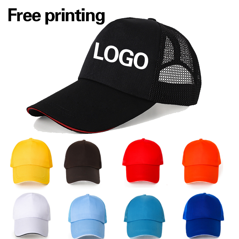 Summer Clothing Capsule - Erkekler Kadınlar Şapkaları Özelleştirin Logo Baskı