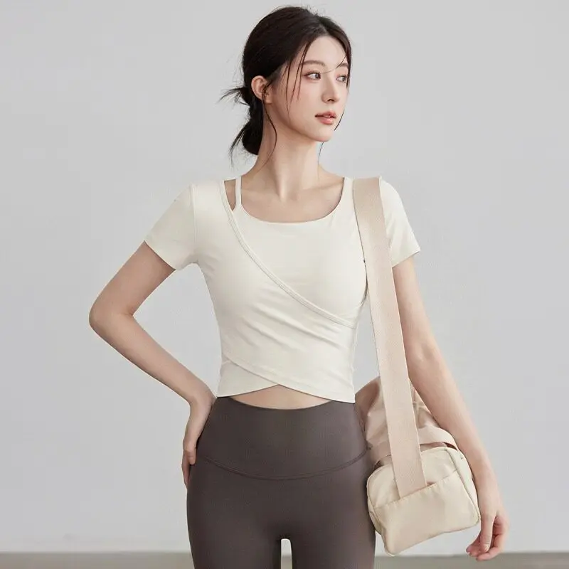 Summer Clothing Looks - Yoga Kıyafeti Uzun Kollu Yazlık Göğüs