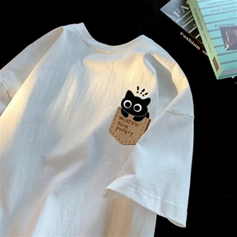 Summer Clothing Logo - High Street Yaz Yeni Sevimli Kedi