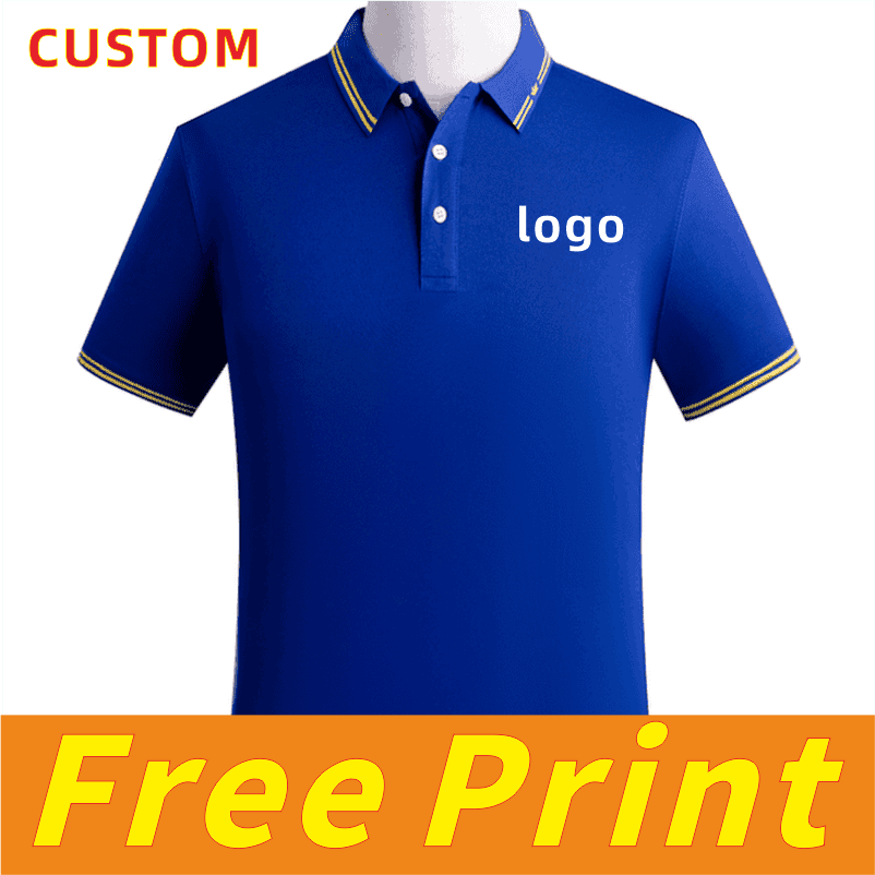 Summer Clothing Logo - Pamuk Rahat T-shirt Özel Yaz Polo