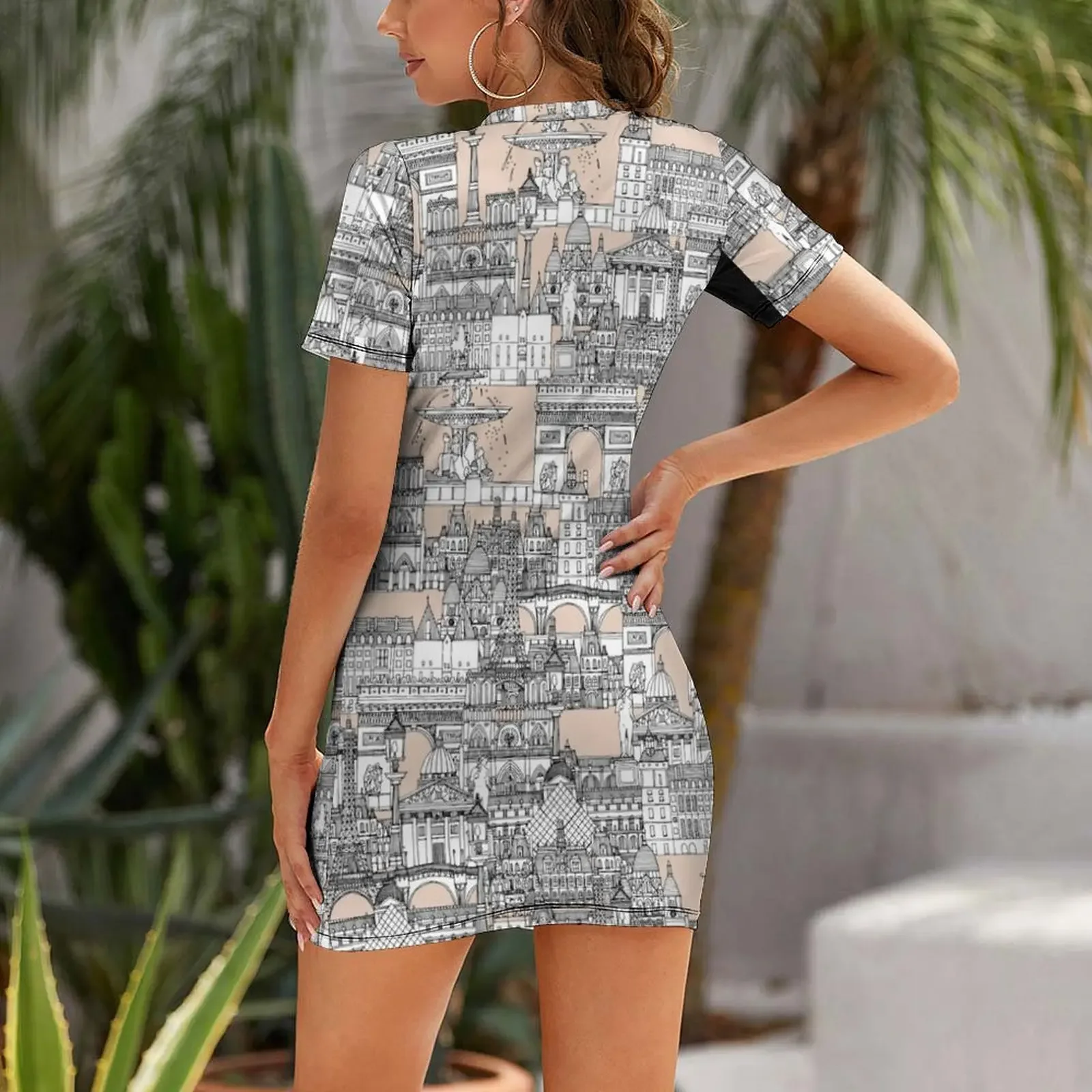 Paris Toile Şeker Pembesi Kısa - Summer Clothing In Paris incelemesi ve fiyatı
