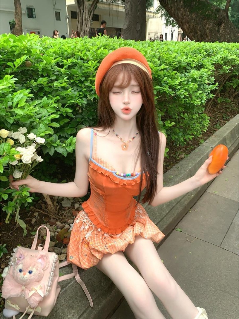 Yaz Yeni Turuncu Dopamin Tatlı - Summer Clothing Capsule incelemesi ve fiyatı