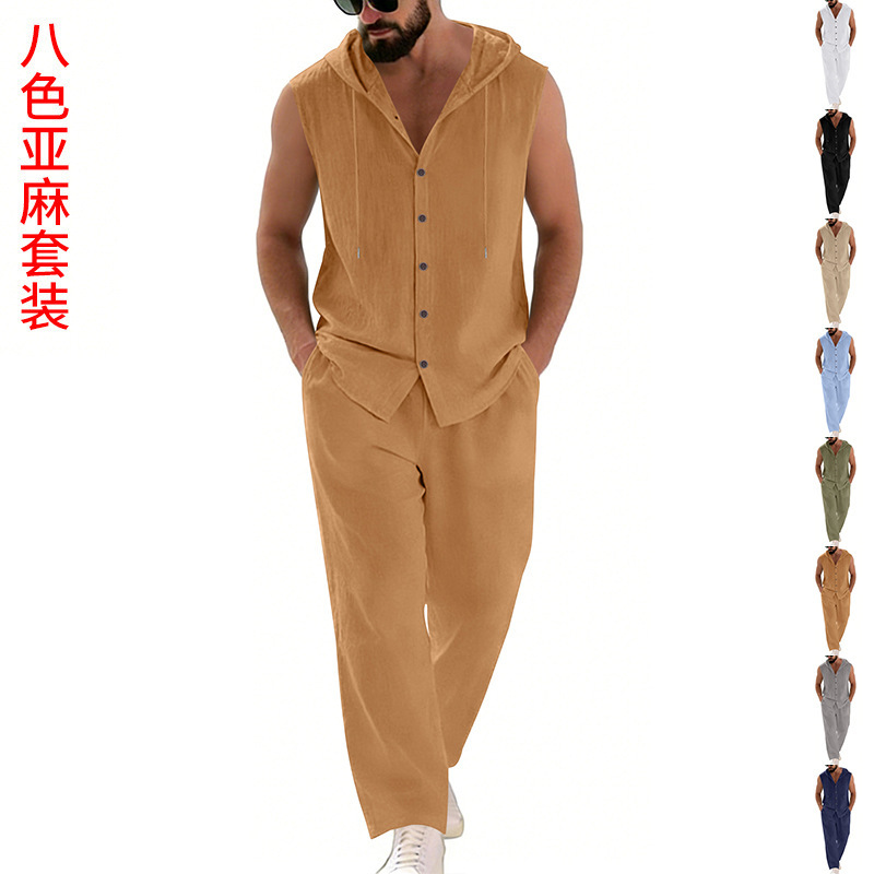 Erkek Günlük Keten Takım Elbis - Summer Clothing Us incelemesi ve fiyatı