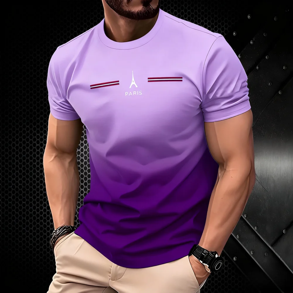 Yaz Erkek Giyim 3D Degrade Bas - Summer Clothing In Paris incelemesi ve fiyatı