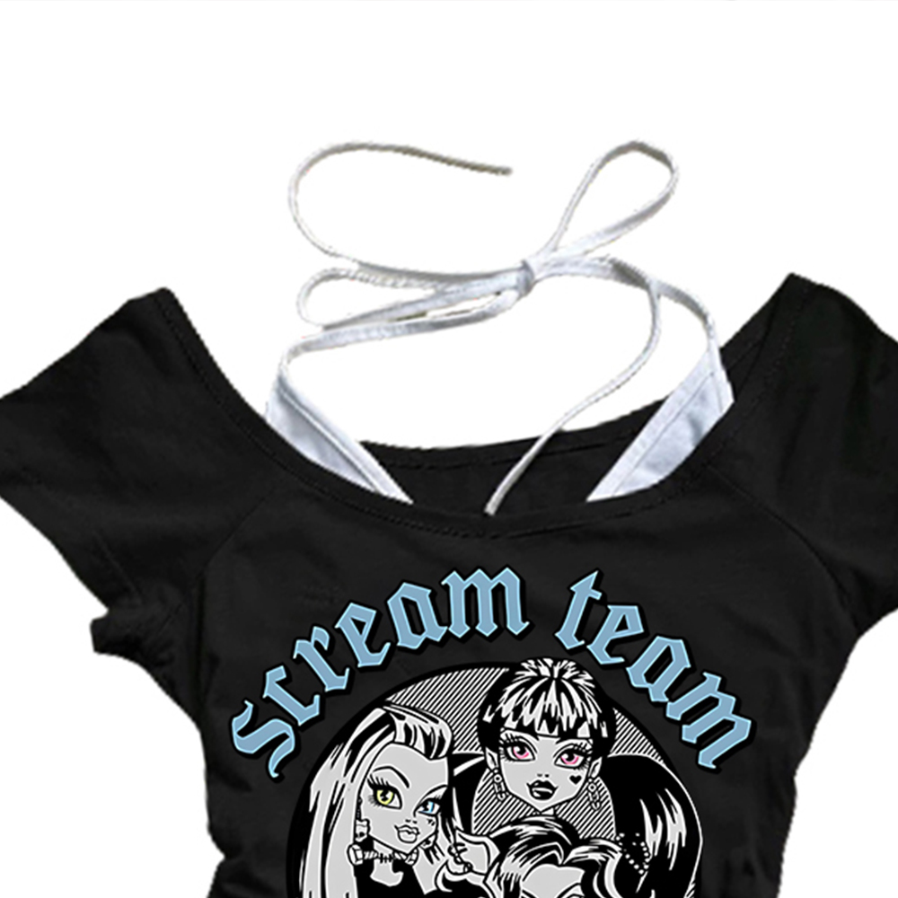 Estetik Punk Peri Tee kawaii b - Summer Clothing Newborn incelemesi ve fiyatı